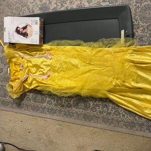 Yellow Belle Costume with Wig